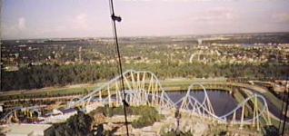 Kraken Rollercoaster at Sea World, Image Copyright �2000 Jason Higley